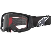 Alpinestars Supertech Corp Absolute Vision Stripe Gafas de motocross - Negro Gris (un tamaño)