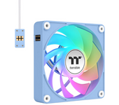 Thermaltake CL-F198-PL12BU-A sistema de refrigeración para ordenador Carcasa del ordenador Ventilador 12 cm Azul 3 pieza(s)