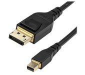 CABLE STARTECH DISPLAYPORT MACHO / MINI DISPLAYPORT MACHO 1M BLACK