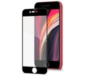 PROTECTOR CELLY CRISTAL TEMPLADO 3D BLACK PARA IPHONE SE 2020