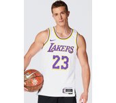 Nike L James Lakers - Blanco - Camiseta Baloncesto Hombre talla XL