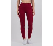 Mallas Largas Nike - Rojo - Leggings Mujer talla L