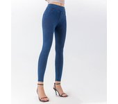 Leggings vaqueros Deportivos Mujer Talla Big High Belt push up y bolsos
