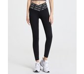 Leggings Deportivos Mujer alta Cruzada cinturón push up con estampado moderno