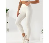 Leggings Deportivos mujer sin costura, High Belt, compresión y efecto push-up