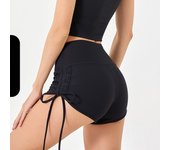 Short Deportivo Mujer con Cordón - Secado rápido, Realce de Glúeos, Yoga y Running