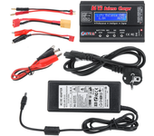 Cargador y descargador de batería HTRC B6 V2 80W 6A DC 1-6S para batería LiPo y batería LiHV