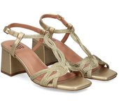 Bibi Lou Sandalias Con Tacón Mujer - Dorado Talla 39