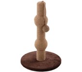 Flamingo poste rascador Curvy para gatos color Marrón