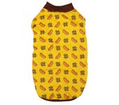 Outech Fleece Hot Dog Sudadera Amarilla para perros