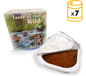 7 unidades de 390gr Taste Of The Wild Tarrina Salmon & Herring 390 Gr X 7 Ud 7 Unidades De 390gr