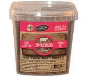 400 Gr Hobbitalf Barritas De Ternera Omega3 Snack Para Perros
