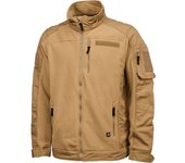 Brandit Ripstop Fleece Chaqueta - Marrón (XL)