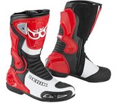 Berik Losail Botas de moto - Rojo (44)