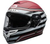 Bell Race Star DLX RSD The Zone Casco - Blanco Rojo
