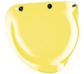 Bandit Visor de burbujas para casco jet - Amarillo (un tamaño)