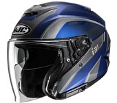 HJC i31 Reno Casco jet - Gris Azul (M)