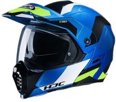 HJC C80 Rox casco - Verde Azul (XS)