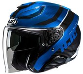 HJC F31 Naby Casco Jet - Negro Azul (M)