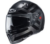 HJC i70 Watu casco - Negro Gris (2XL)