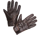 Modeka Hot Classic Guantes de moto perforados - Marrón (XL)