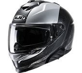 HJC i71 Sera Casco de señora - Negro Gris (XS 54 55)