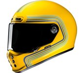 HJC V10 Foni Casco - Azul Amarillo (M)