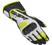 Spidi STR-6 Guantes de motocicleta - Negro Blanco Amarillo (2XL)