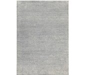 Wecon Home Alfombra crudo y tonos azules tufting a mano en relieve 140x200