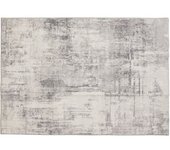 Tectake Alfombra vintage, lana y fieltro, pelo corto, lavable, 160 x 230 cm