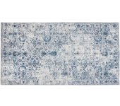 Tectake Alfombra vintage, lana y fieltro, pelo corto, lavable, 200 x 274 cm