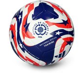 Adidas - Balón Mundial de Clubes FIFA 2025 Training, Unisex, White-Power Blue-Lucid Red-Black, 5