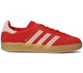 Adidas - Zapatilla Gazelle Indoor Mujer, Mujer, better scarlet-wonder white-GUM 3, 4,5 UK