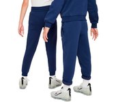 Nike - Pantalón largo Sportswear Club Fleece Niño, Unisex, Midnight Navy-White, L