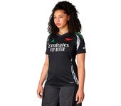 Adidas - Camiseta Arsenal FC Segunda Equipación 2024-2025 Mujer, Mujer, Black, XS