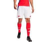 Adidas - Pantalón corto Arsenal FC Primera Equipación 2024-2025, Unisex, White, XL