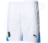 Puma - Pantalón corto UD Sassuolo Segunda Equipación 2024-2025, Unisex, White-Ignite Blue, L