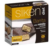 Siken Diet Barrita Vainilla Caramelo 5 Unidades