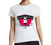 Camiseta Mujer Manga Corta Está loca ¡Se casa! laTostadora