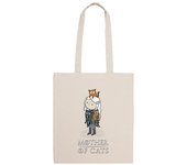 Bolsa De Tela mother of cats - madre de gatos - broma laTostadora