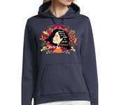 Sudadera Con Capucha Para Mujer Florece, donde quiera laTostadora