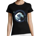 Camiseta Mujer Manga Corta The Wave Enso Vintage laTostadora