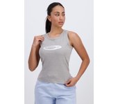 Camiseta Reebok - Gris - Camiseta Tank Top Mujer talla L