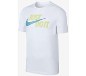 Nike Just Do It - Blanco - Camiseta Manga Corta Hombre talla 2XL
