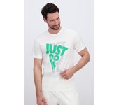 Nike Just Do It - Blanco - Camiseta Algodón Hombre talla S