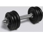 Kit Pesas Softee - Negro - Mancuernas 10 Kg talla T.U.