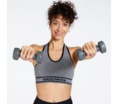 Skechers Goknit - Gris - Sujetador Deportivo talla L
