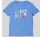 Nike Just Do It - Azul - Camiseta Algodón Niño talla 15