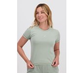 Nike Chill Knit - Kaki - Camiseta Mujer talla S
