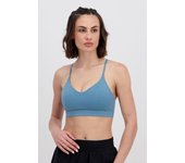 Nike Indy Flower - Denim - Sujetador Deportivo talla L
